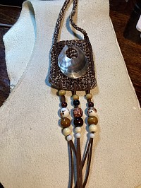 Brown necklace $20